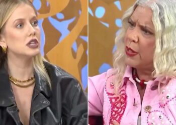 As apresentadoras Gabriela Prioli e Astrid Fontenelle