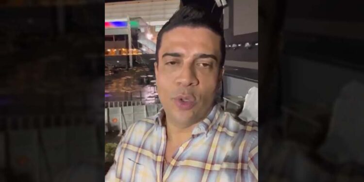 Bêbado, o prefeito Rodrigo Pinheiro fala sobre limpeza e organização no São João de Caruaru