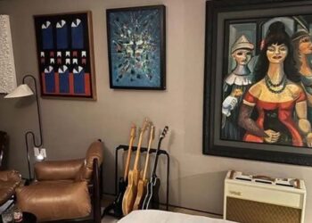 Obras expostas na casa do empresário Thiago Brennand