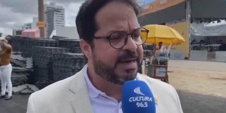 Rafael Martiniano fala sobre o camarote no Pátio de Eventos