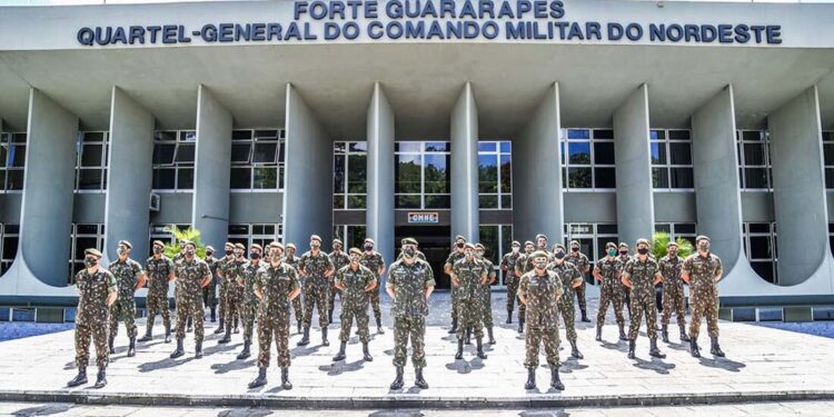Comando Militar do Nordeste do Exército, no bairro do Curado, no Recife