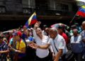 A líder da oposição venezuelana Maria Corina Machado.