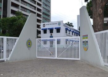 Quartel do CPOR/R fica no bairro de Casa Forte, no Recife