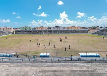 Estádio Grito da República, em Rio Doce , em Olinda, custou R$ 10, 4 milhões.