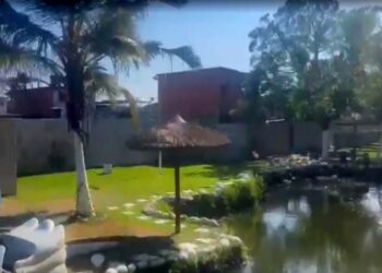 Imóveis de luxo de Peixão em Parada de Lucas tinham lago artificial e pedalinho