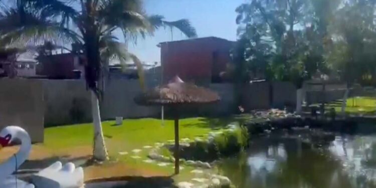 Imóveis de luxo de Peixão em Parada de Lucas tinham lago artificial e pedalinho