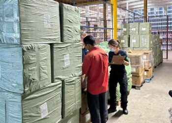 Receita Federal apreende 647 volumes de mercadorias ilegais no Grande Recife.