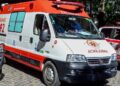 Homem agride e rouba ambulância do Samu em Jaboatão dos Guararapes.