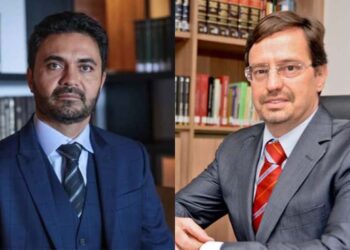 Os advogados Marcelo Leal (esq.) e Eduardo Trindade (dir.) já entraram com HC para que o padre volte para a "Casinha".