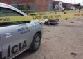 Polícia vai até cena de homicídio em Pernambuco