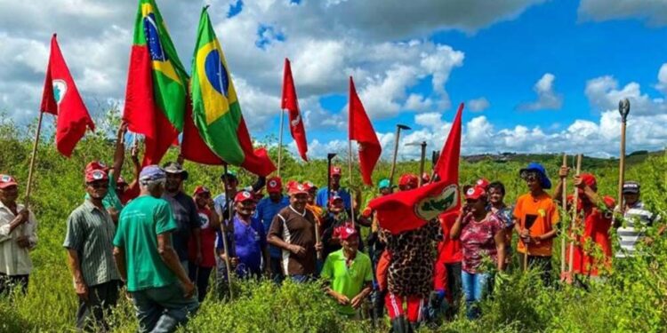 Sem-terra ocupa fazenda pertencente à Embrapa