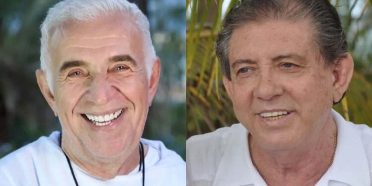 Padre Airton Freire (esq.) está preso por suspeita de estupro. João de Deus (dir.)