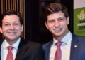 Geraldo Julio e o atual prefeito do Recife, João Campos