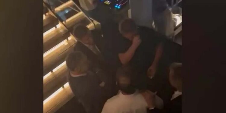 O encontro aconteceu no dia 26 de junho, no terraço do hotel Tivoli, em Lisboa