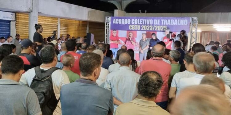 Metroviários mobilizam contra privatização do sistema metroviário do Recife
