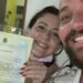 Ex-casal Iury Maia e Beatriz Benjamin comemorou chegada da certidão de divórcio