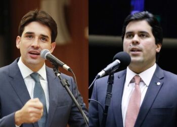 Silvio Costa Filho (Republicanos) e André Fufuca (PP)