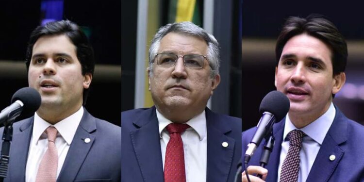 André Fufuca (PP-MA), Alexandre Padilha (PT-SP), e Silvio Costa Filho (Republicanos-PE)