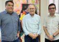 Manoel Santos, Luciano Bivar e Raffiê Dellon