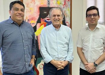 Manoel Santos, Luciano Bivar e Raffiê Dellon