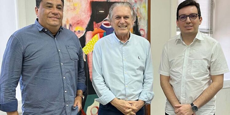 Manoel Santos, Luciano Bivar e Raffiê Dellon