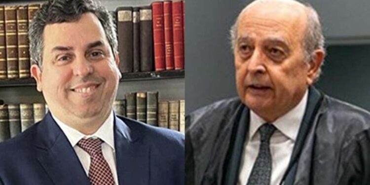 Desembargadores Sílvio Neves Baptista Filho (esq.) e Cândido Saraiva (dir.) foram os escolhidos