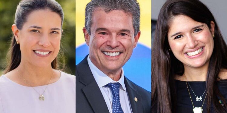 Raquel Lyra, André de Paula e Cacau de Paula