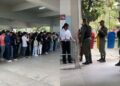 Ação da PM causou tumulto e algumas turmas foram liberadas