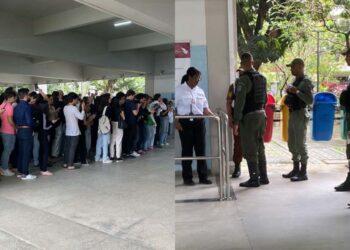 Ação da PM causou tumulto e algumas turmas foram liberadas