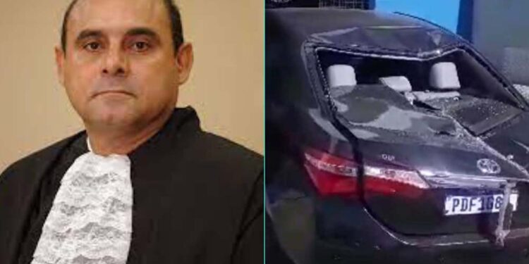 Desembargador do TJPE Cláudio Jean Nogueira disse que bateu com carro oficial em delegacia por causa de perseguição de ex-namorada.