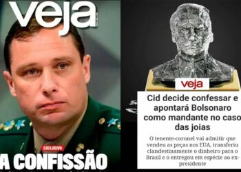 Possível confissão de Mauro Cid é capa da Veja