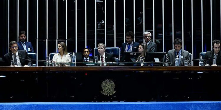 Roberto Campos Neto em audiência no Senado