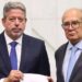 Presidente da Câmara, Arthur Lira (PP), e o ministro do STF, Gilmar Mendes