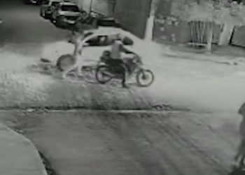 Imagem de câmera de segurança mostra crime em Carpina