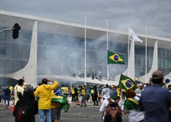 Vândalos invadiram e depredaram a sede do STF no 8 de Janeiro