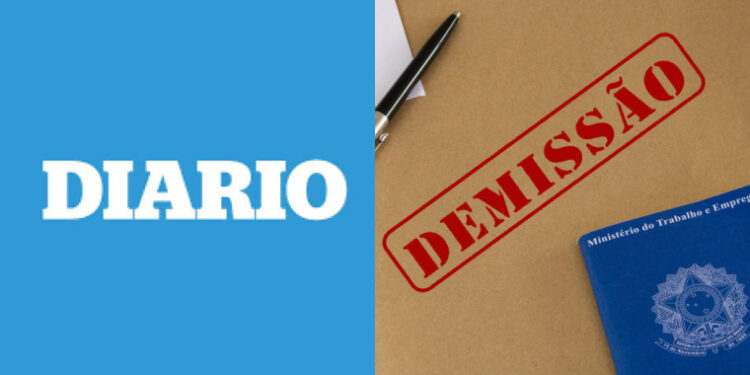 Nesta segunda-feira (19), tiveram mais demissões no diário; imagem/reprodução