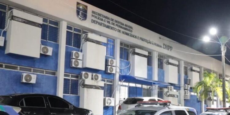 Prédio do DHPP, em Cabo de Santo Agostinho - Foto divulgação