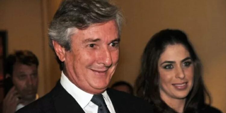 Collor acompanhado de Caroline Collor de Mello. Foto: Karime Xavier/Folhapress