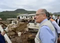 Vice-presidente Geraldo Alckmin visitou Muçum, uma das cidades mais afetadas pela passagem do ciclone no RS.