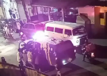 Três pessoas são mortas em Camaragibe, horas depois que policiais militares foram assassinados.