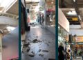 Versão oficial é de que um vento teria ocasionado o incidente. População questiona