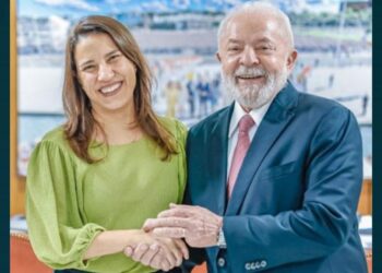 Raquel Lyra se reúne com presidente Lula para discutir avanços e parcerias para o estado. Foto: Ricardo Stuckert/PR