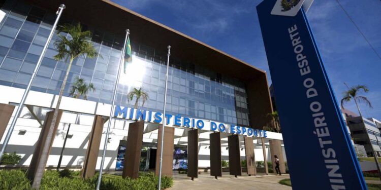 Fachada do Ministério do Esporte, em Brasília