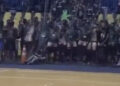 Imagens mostram estudantes de medicina em comportamento inapropriado durante torneio de vôlei feminino.