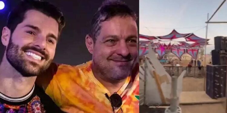 Pai de Alok filma festa sendo interrompida após ataque do Hamas em Israel