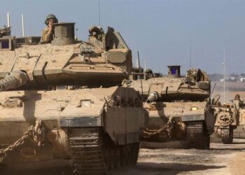 Tanques de Israel próximos a fronteira de Gaza