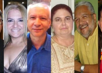 Daniel Dobbin, Lana Valentim,  Ednaldo Santos, Maria Tereza Costa Lima e Claudemir Gomes