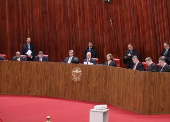 Sessão plenária do TSE desta terça-feira (10). Foto: Antonio Augusto/Secom/TSE