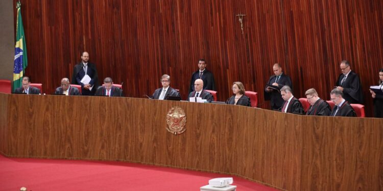 Sessão plenária do TSE desta terça-feira (10). Foto: Antonio Augusto/Secom/TSE