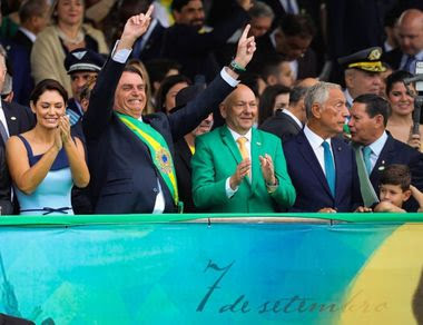 Jair Bolsonaro durante ato de 7 de Setembro em 2022. | Foto: Wilton Junior/Estadão